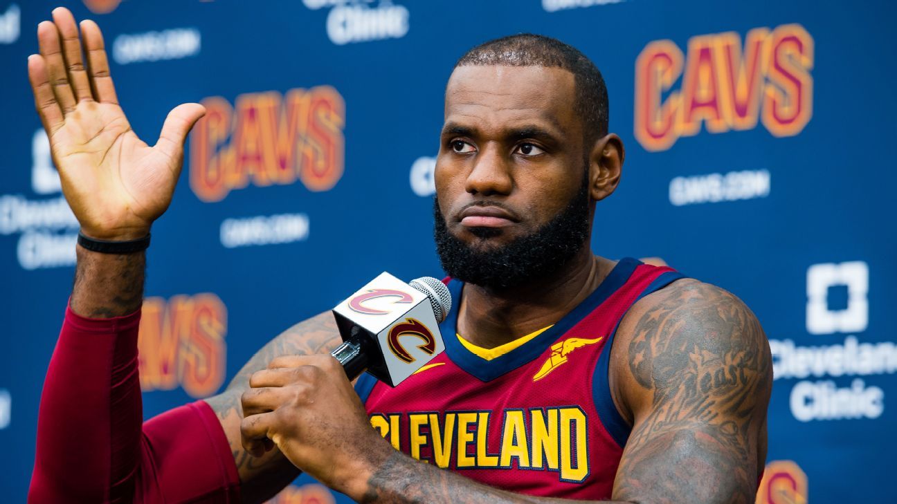LeBron (ankle) won’t play Friday against Pacers