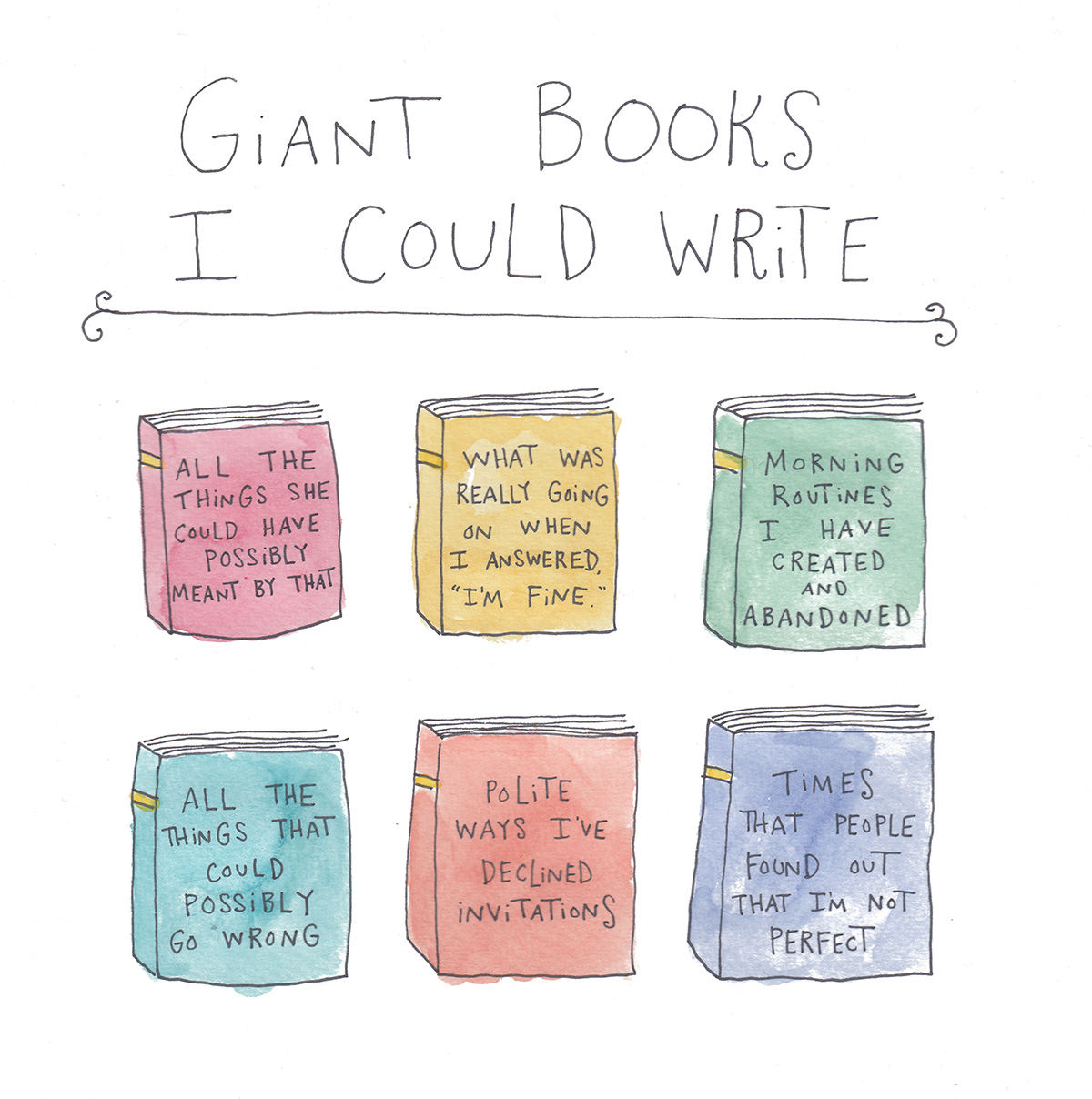 Books I Could Write