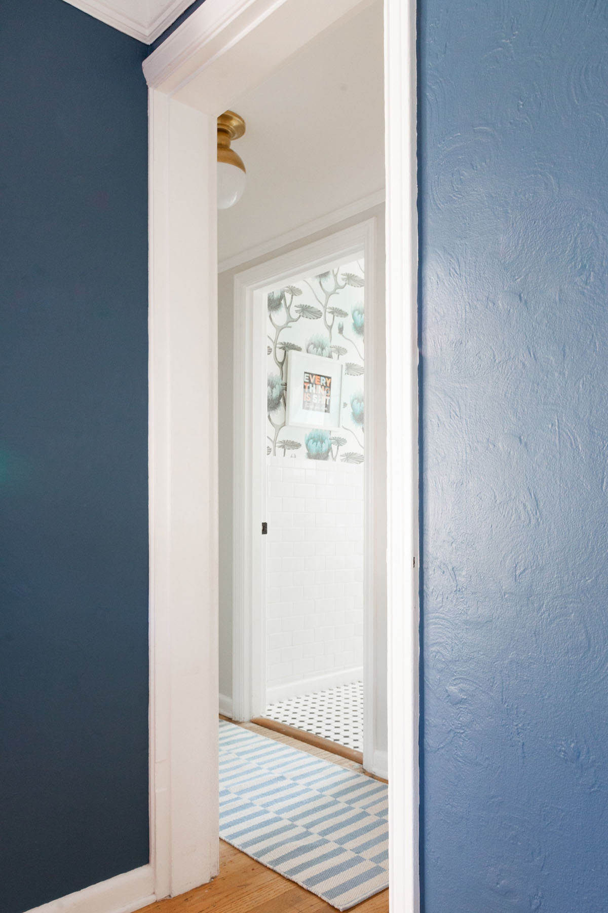Makeover Reveal :: Our Mini Bathroom Update!