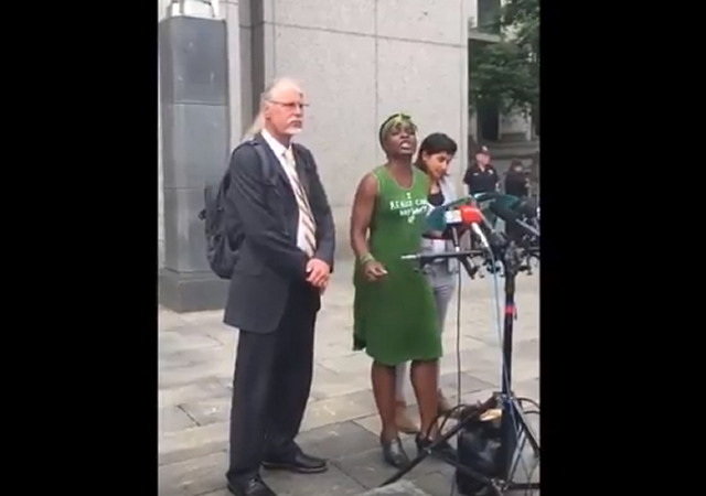 Statue of Liberty Climber Goes on Anti-American Profanity-Laden Rant