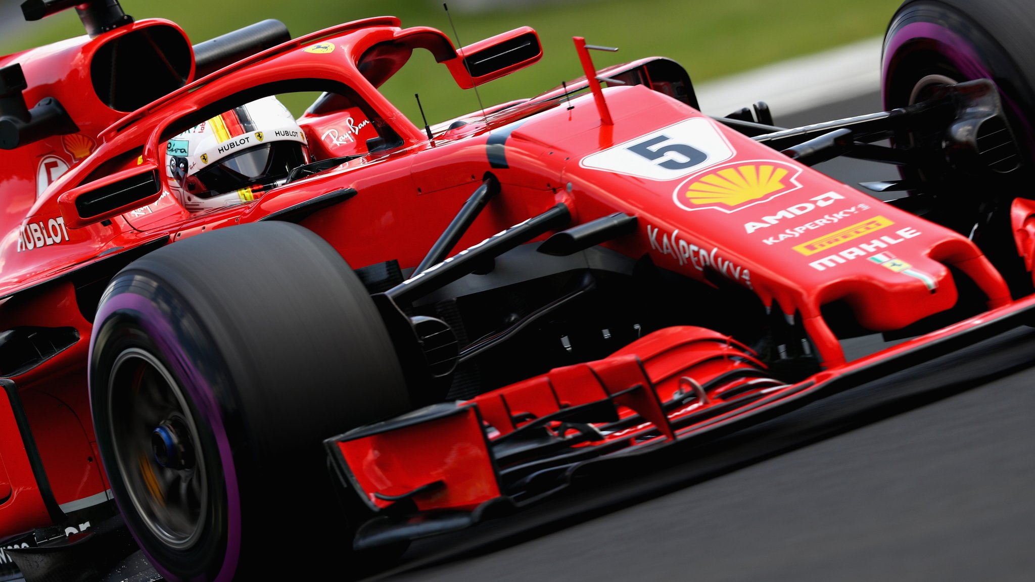 Hungarian Grand Prix: Sebastian Vettel tops practice with Lewis Hamilton fifth