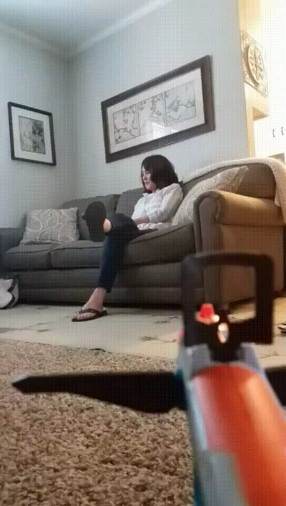 Incredible stealth shot