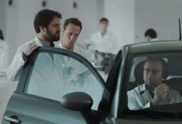 Italians, testing their cars