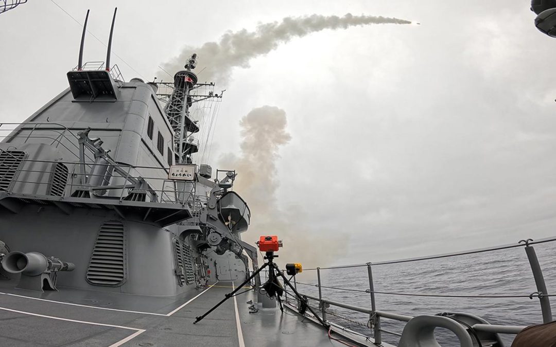 Japanese destroyer fires Tomahawk missile in ‘historic test launch’