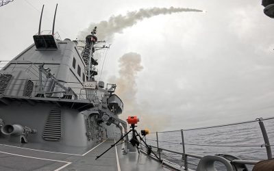 Japanese destroyer fires Tomahawk missile in ‘historic test launch’