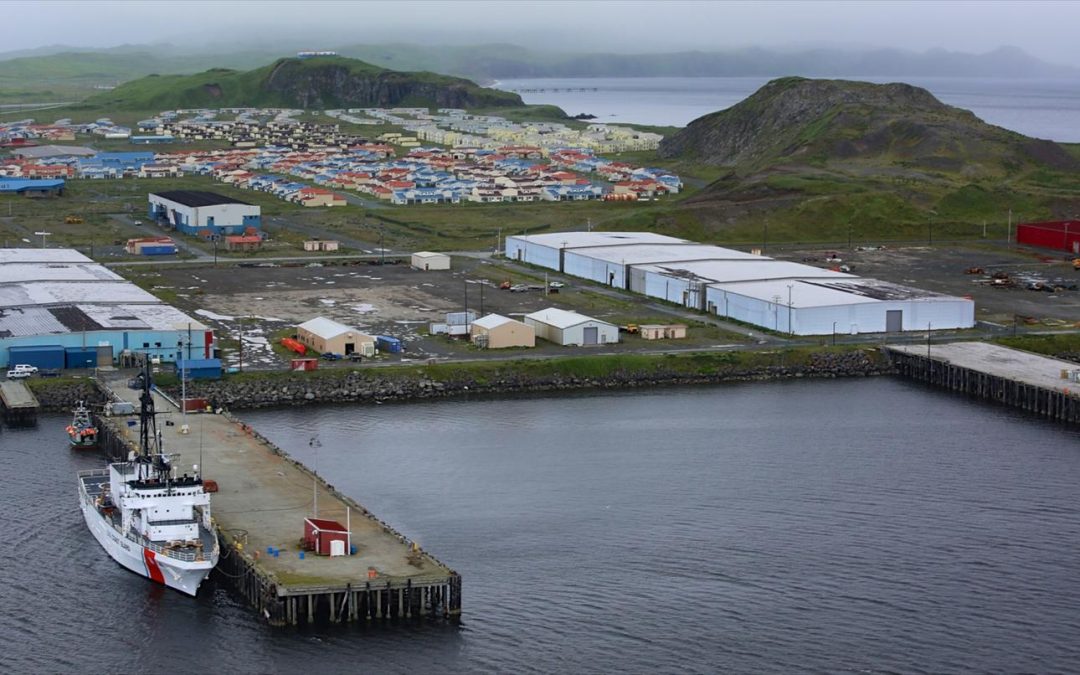 You pay to keep hundreds of buildings wired for internet on abandoned Navy base in Alaska
