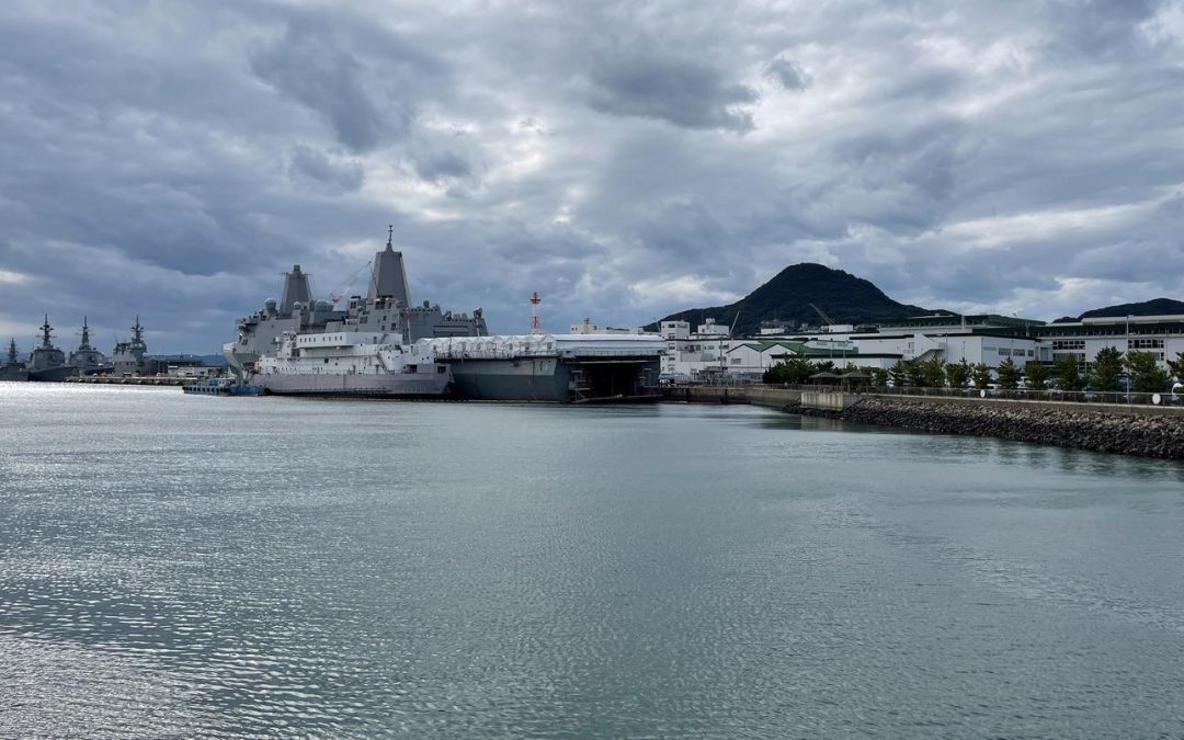 Naval base on quake-stricken southern Japan reports no injuries or damages