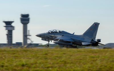 First jets land in Australia ahead of large-scale air combat exercise Pitch Black