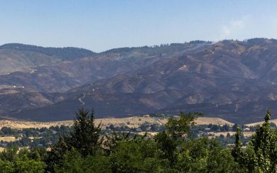 Boise Foothills fire’s heat around military ordnance temporarily halts crews’ work