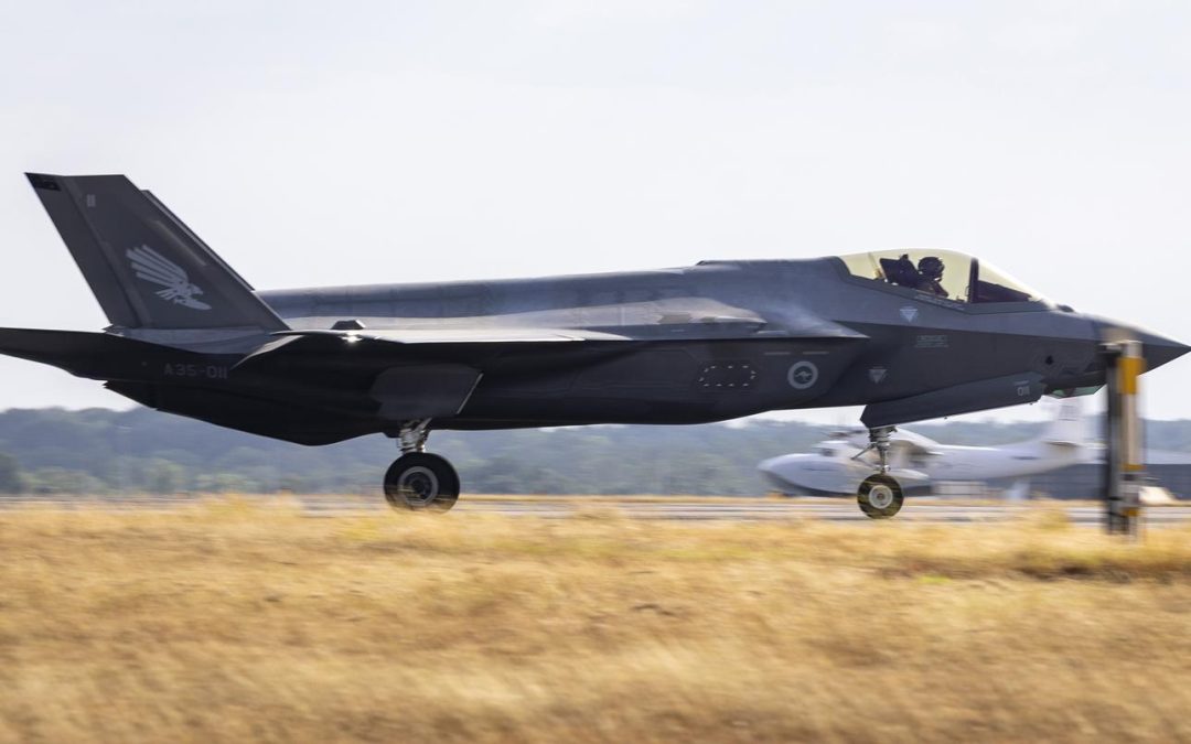 Stealth fighters assemble for multinational combat training in Australia