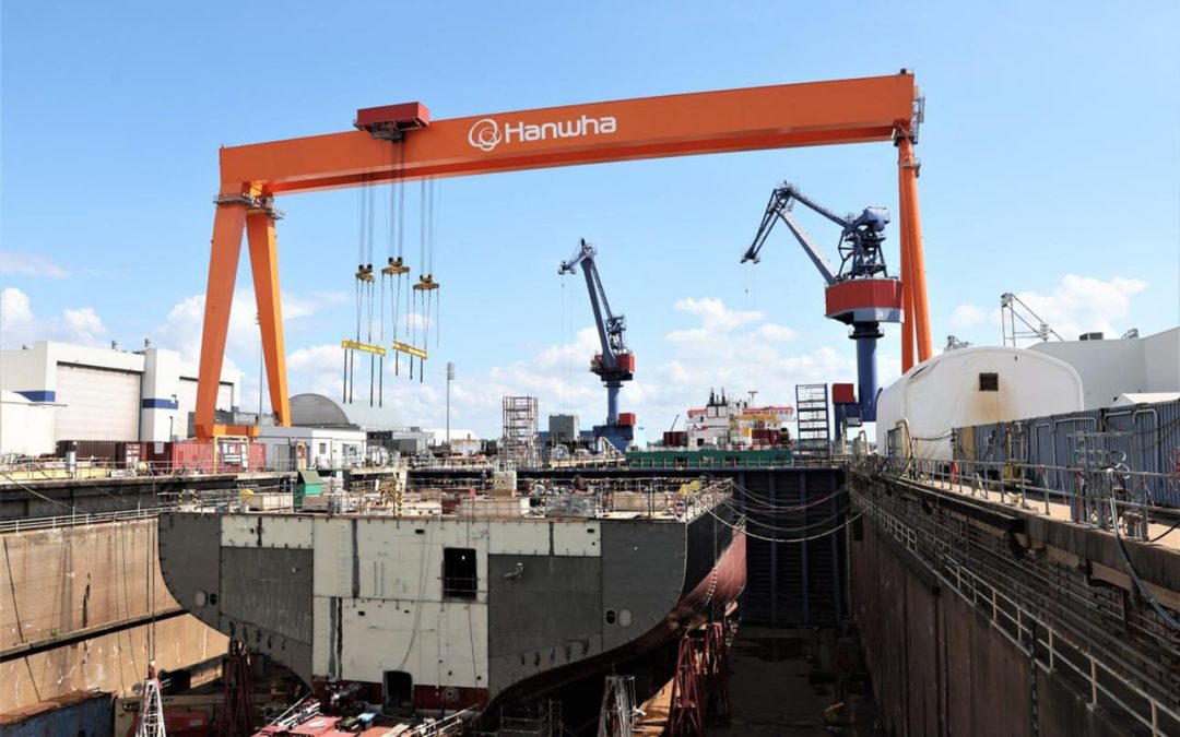 Hanwha Philly wins $2 billion contract to build missile-testing ships for Pentagon
