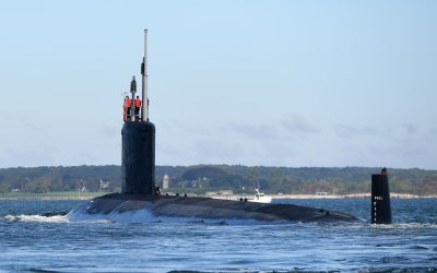 USS Oregon makes stop in Scotland as US pummels Iran