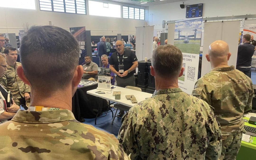 Tech expo puts US military leaders in Europe face-to-face with latest in war gadgetry