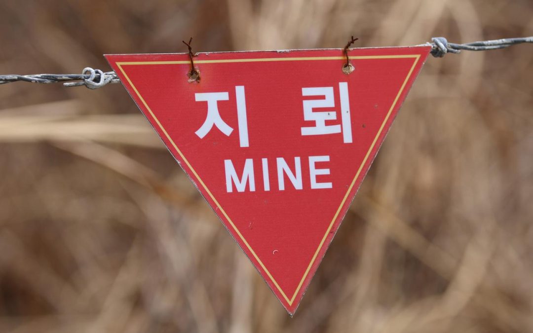 North Korean land mines likely flowed south with runoff from monsoon rains