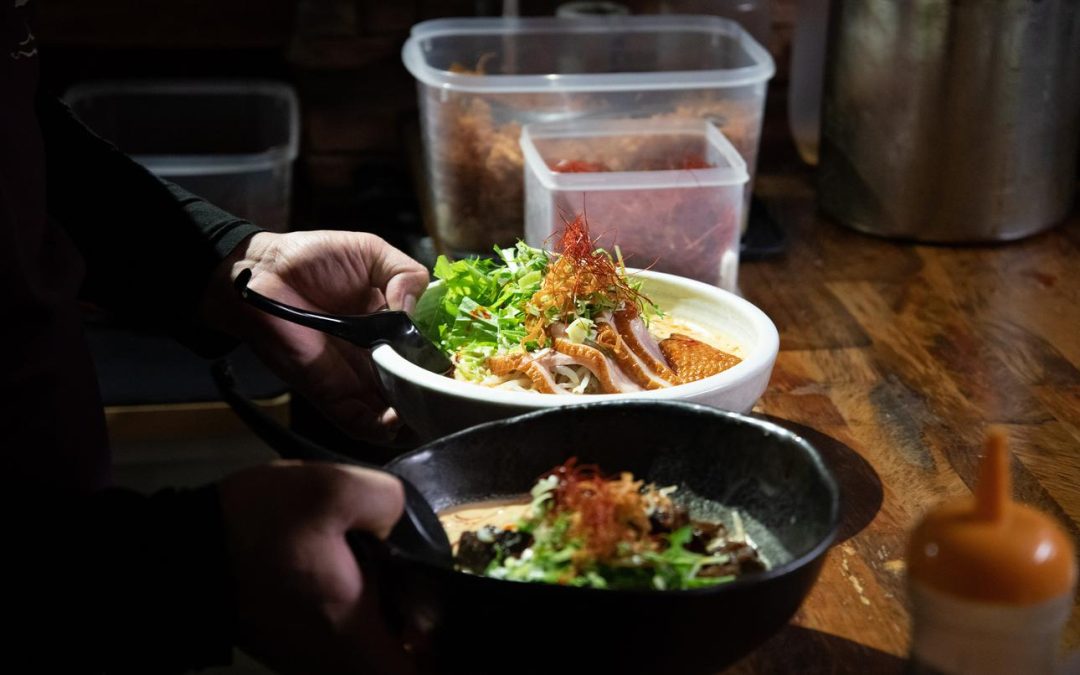 Ramen bar delivers bold flavors near Sasebo Naval Base, Japan