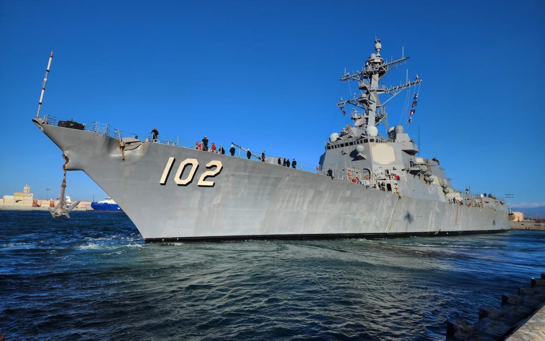Navy says it has finished initial cleanup of destroyer’s diesel fuel spill in Seattle