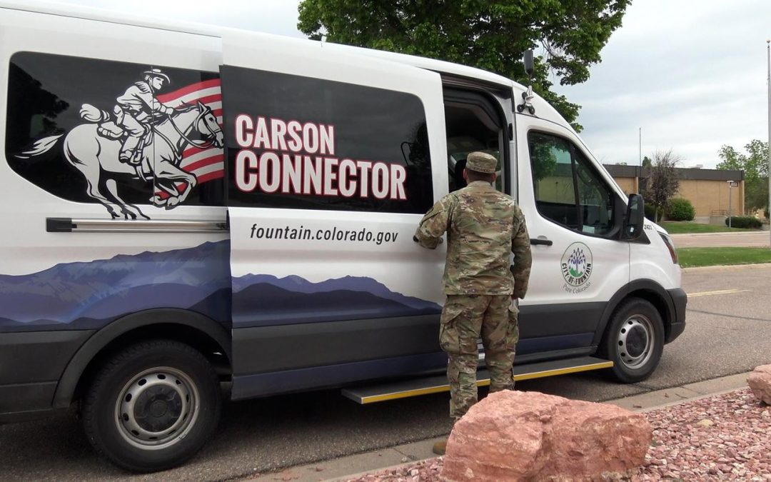 Fort Carson’s new shuttle service gains immediate traction