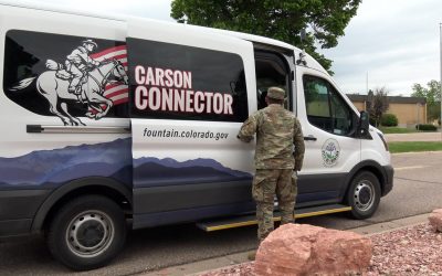 Fort Carson’s new shuttle service gains immediate traction