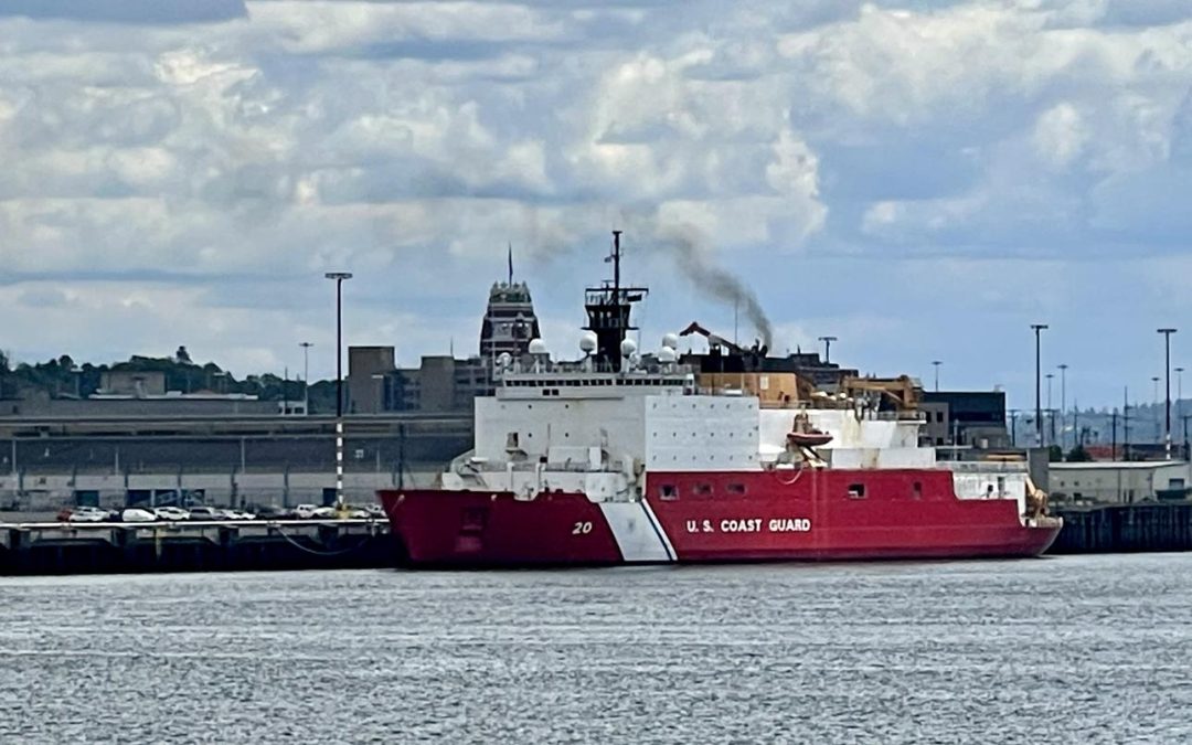Coast Guard reports icebreaker breakdown near Seattle