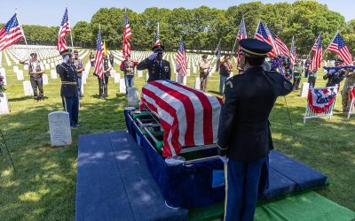 VA buries Vietnam Veteran hero Garfield Langhorn in national shrine