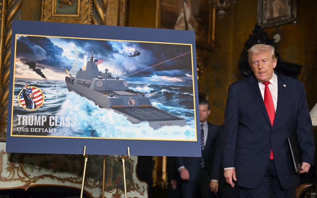 Bipartisan headwinds threaten $1 billion ‘anomaly’ for Trump battleship