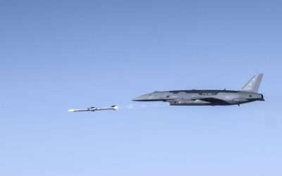 Jet and helicopter drones, pilot helmet touted as advances in use of ‘loyal wingman’ in combat