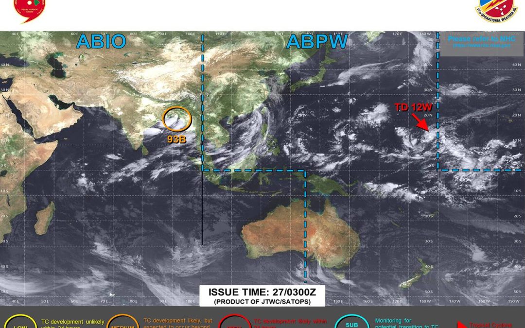 Tropical Depression 12W, # 1