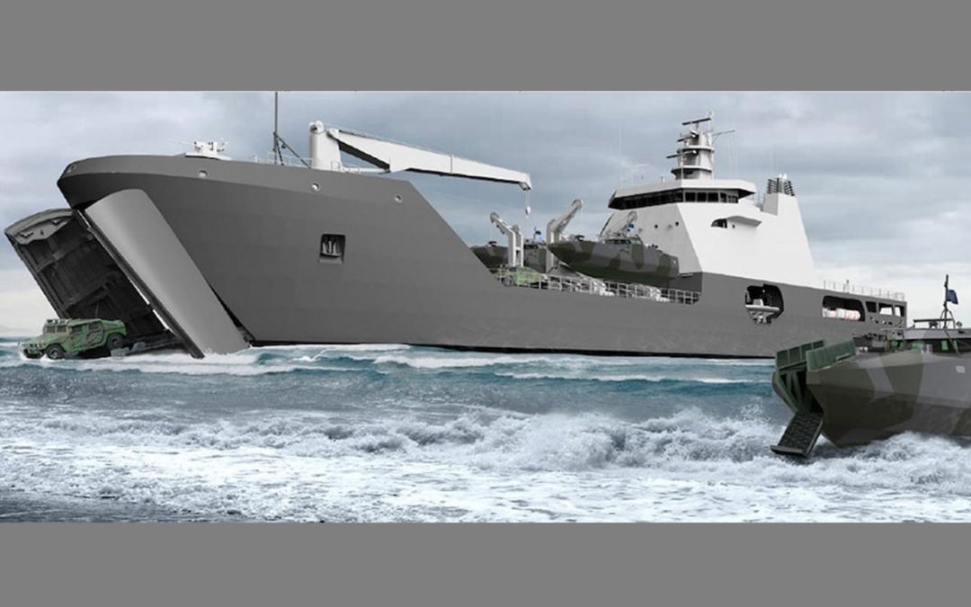 Navy awards $2.2 billion for first of new class of amphibious ships