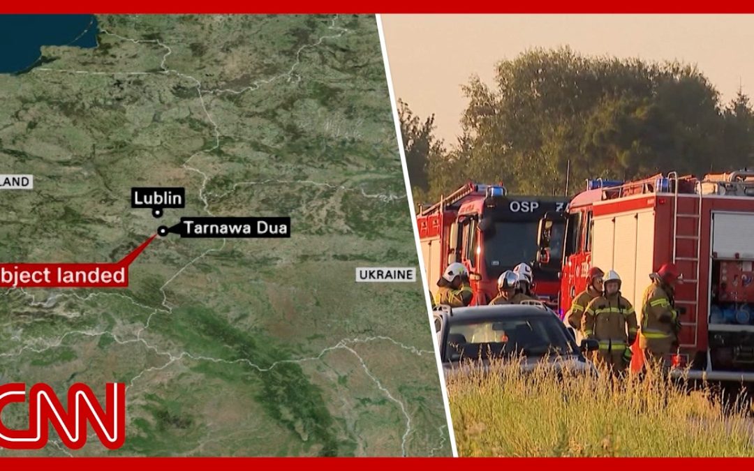 Poland struck by missile during Russian barrage on Ukraine