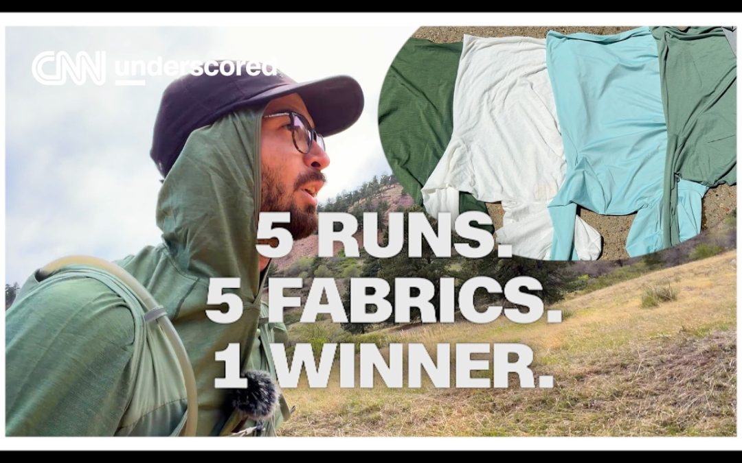 We ran the same hill 5 times to find the coolest fabric | Field Proof