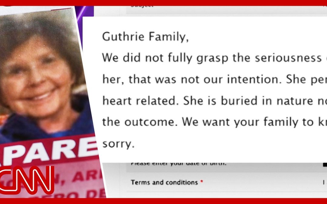 ‘She is safe but scared’: Guthrie ransom notes fully released