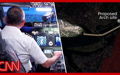 Pilot shows how Trump’s arch complicates DC landings
