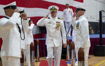Navy helicopter pilot now at controls of NSA Souda Bay