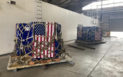 US military airlifts bottled water to earthquake-stricken island in southern Japan