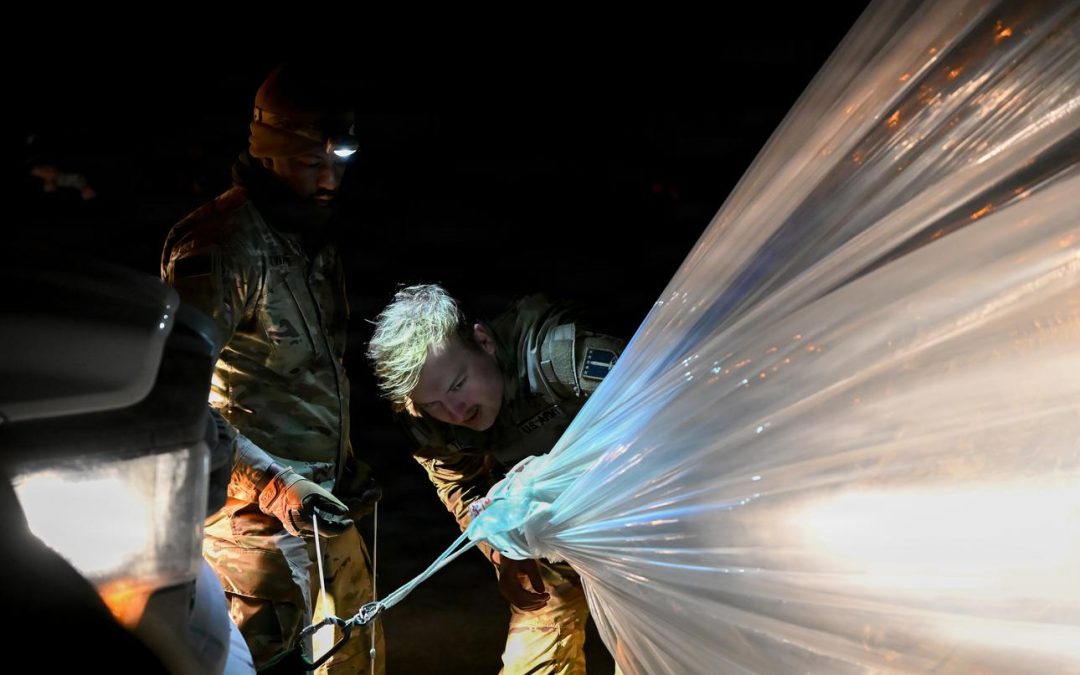 Army tests high-altitude balloons for operations along NATO’s eastern flank