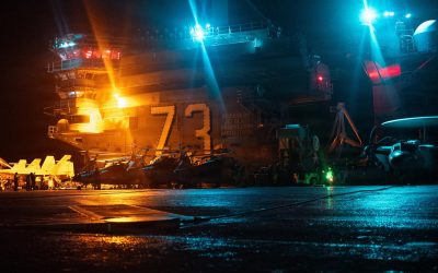 USS George Washington marks 200,000th arrested landing en route to Middle East