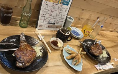 Roasted chicken thigh worth the wait at Japanese mountain resort