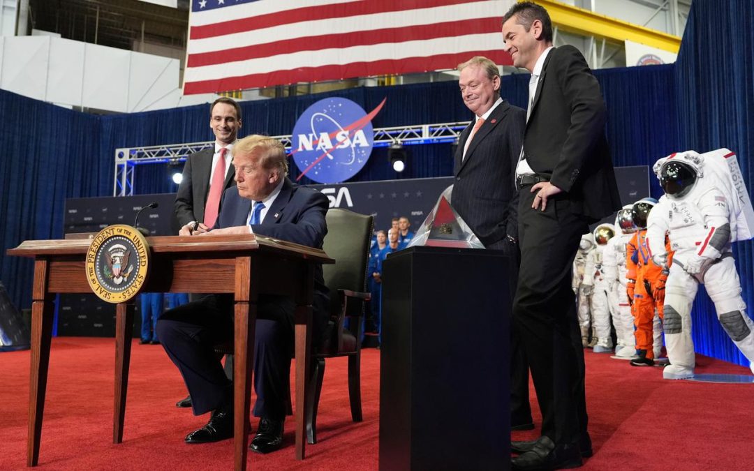 Trump signs order to create space-focused service academy