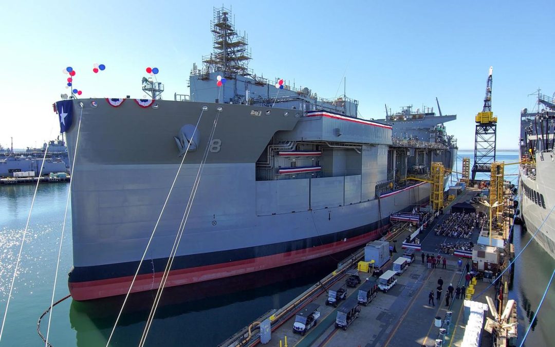Navy accepts final ship in the Expeditionary Sea Base class