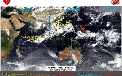 Tropical Depression 17W, # 1