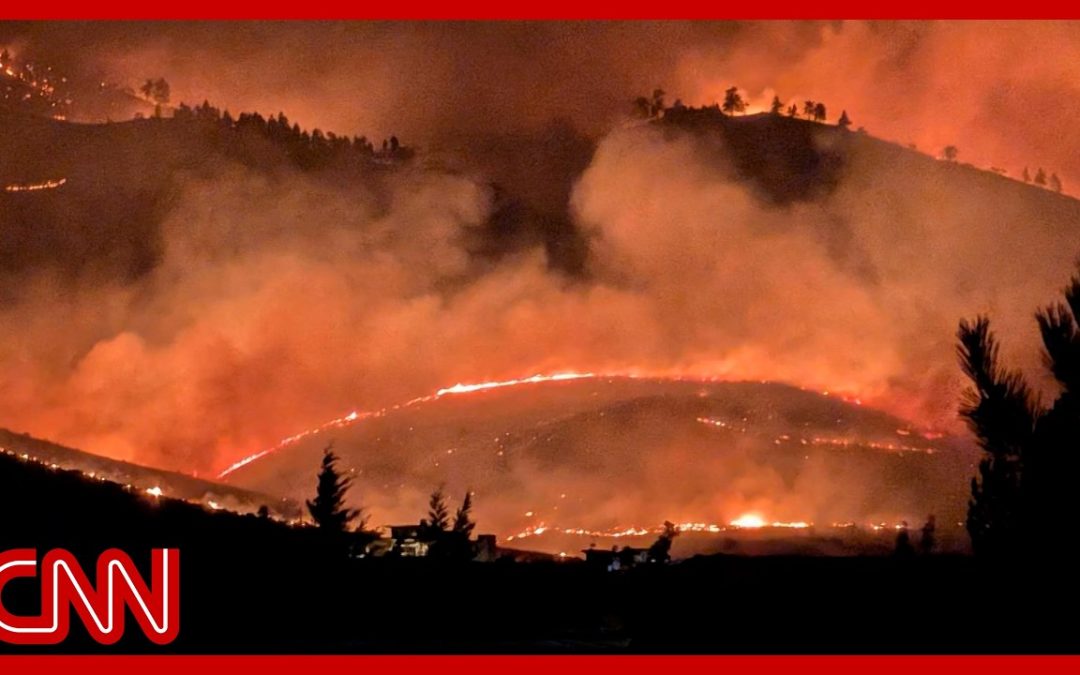 90,000 people urged to flee uncontained Nevada wildfire