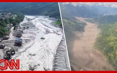 China-Nepal flash flood: Helicopter pilot describes everything he saw