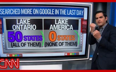 Are Americans actually calling it ‘Lake America’? Enten brings the data
