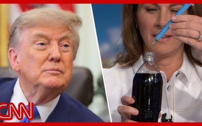 Erin Burnett debunks Trump’s childhood vaccine claim