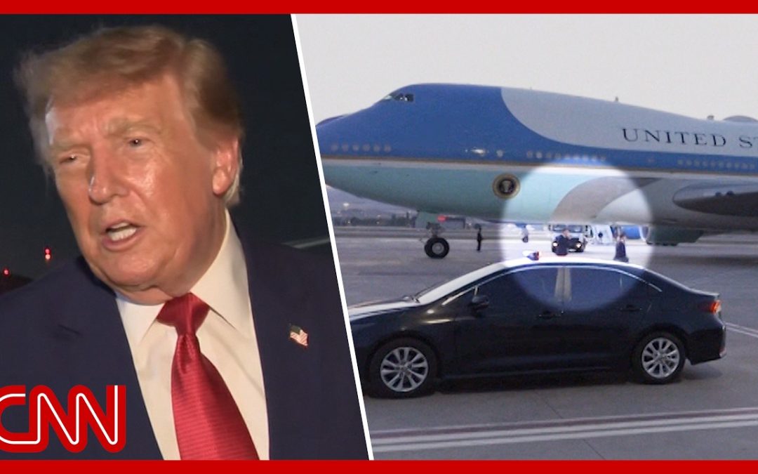 Missile threat against Air Force One prompted Trump’s plane switch: Sources