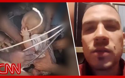 Man describes using bare hands to save baby from Colombia earthquake rubble