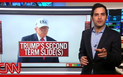 Trump’s polling drops, but every time it gets bigger
