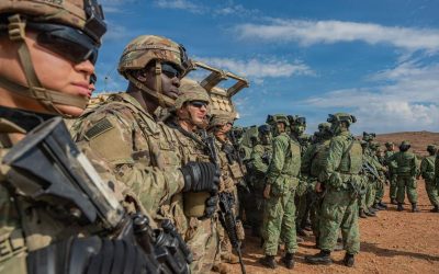 US, Singapore artillery troops sharpen combined firepower on Oklahoma prairie