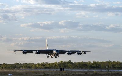 B-52 bombers land in Australia as defense chiefs signal larger US footprint Down Under