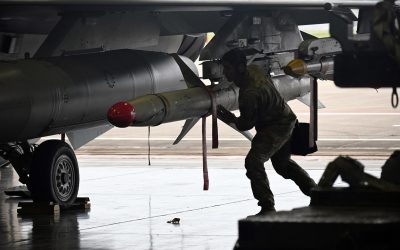 New F-35As join F-16s for firepower display at Air Force range in Japan
